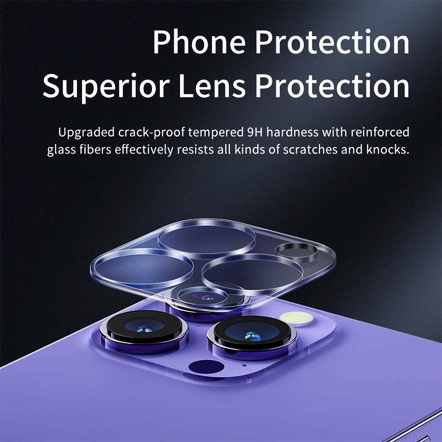 iPhone 13 to 16 Camera Lens Glass Protector